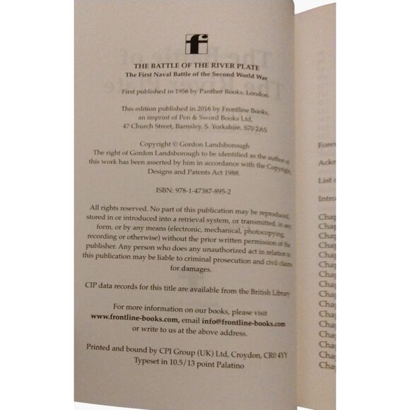 Battle of the River Plate First Naval Battle Second World War Gordon Landsborogh - Picture 4 of 5